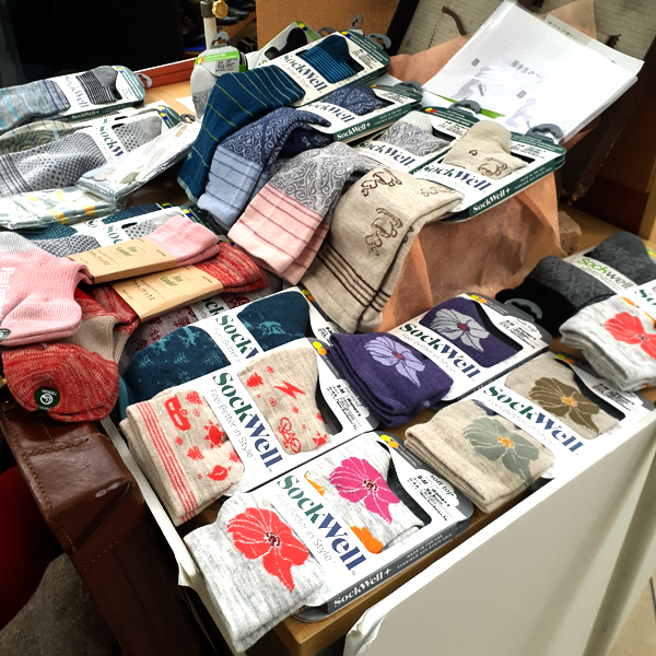 sockwell で足活