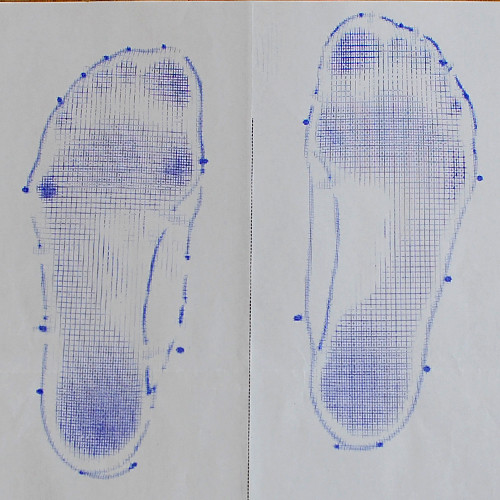 フットプリントであなたの足の表情を可視化