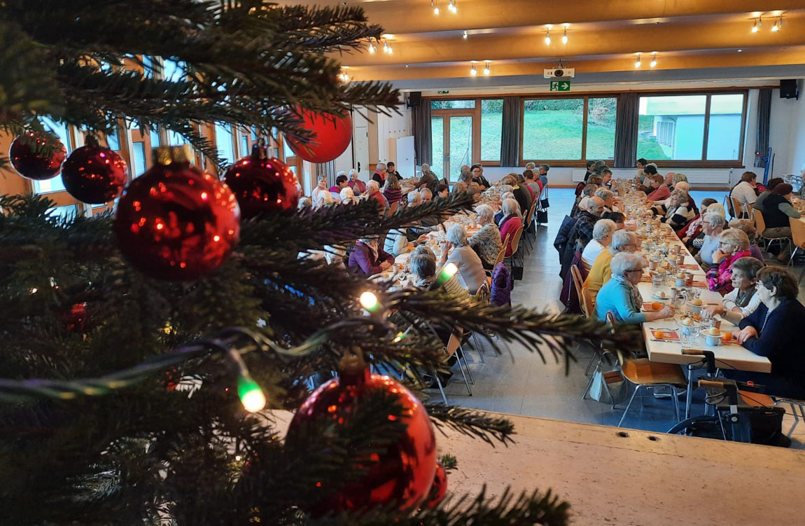 Weihnachtsfeier 60plus