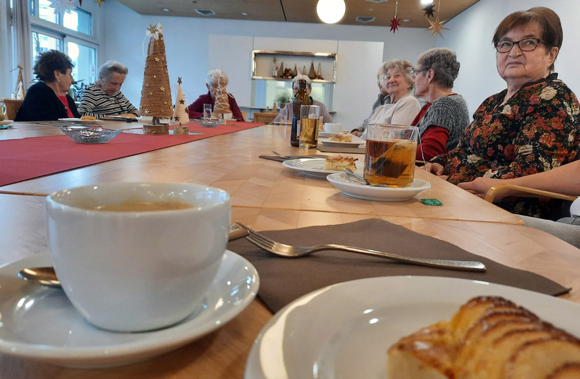 Besuch im Altersheim