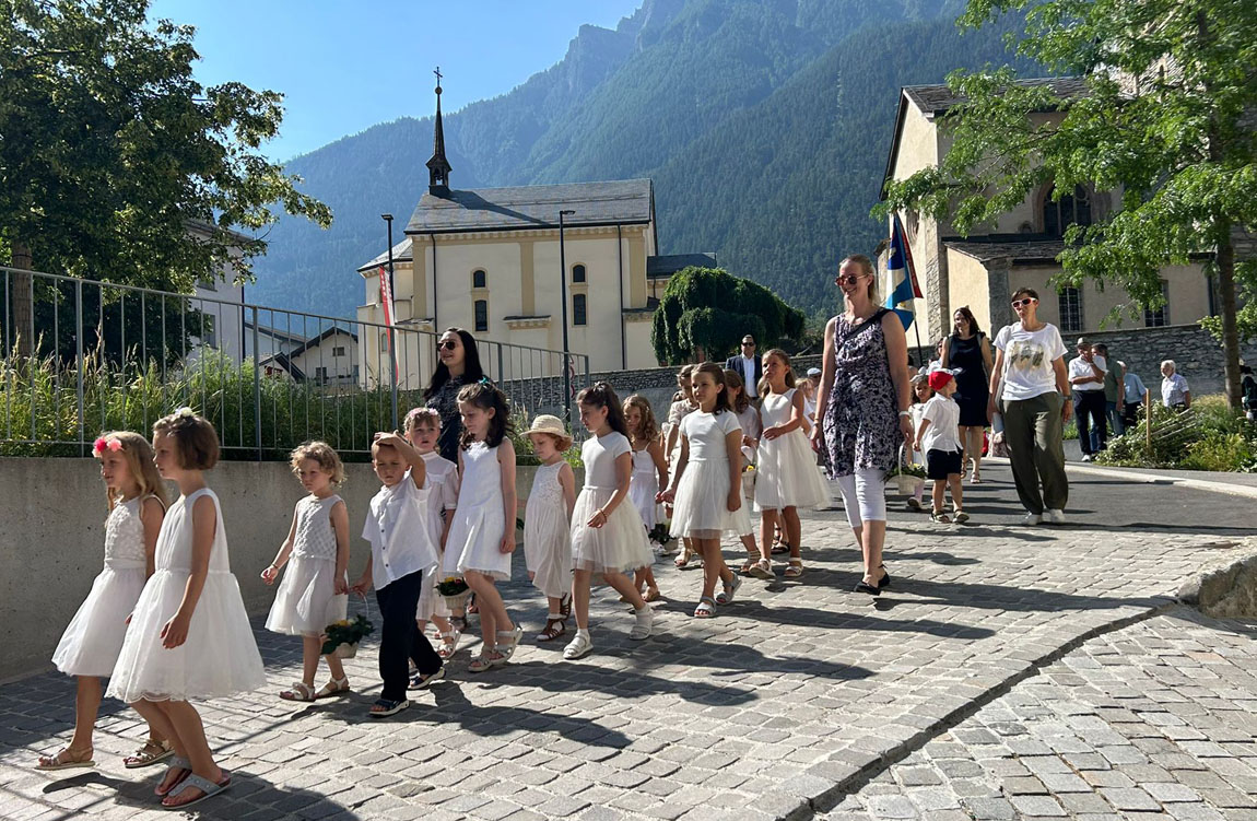 Chränzlinu an Fronleichnam