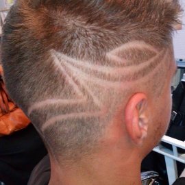 Coiffure Hommes Tribal Fondu Americain Creative Beauty