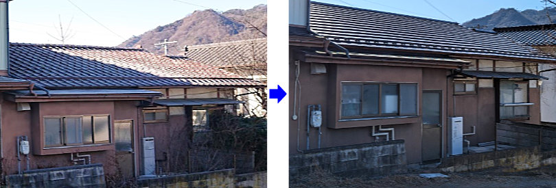 セメント瓦から平板瓦