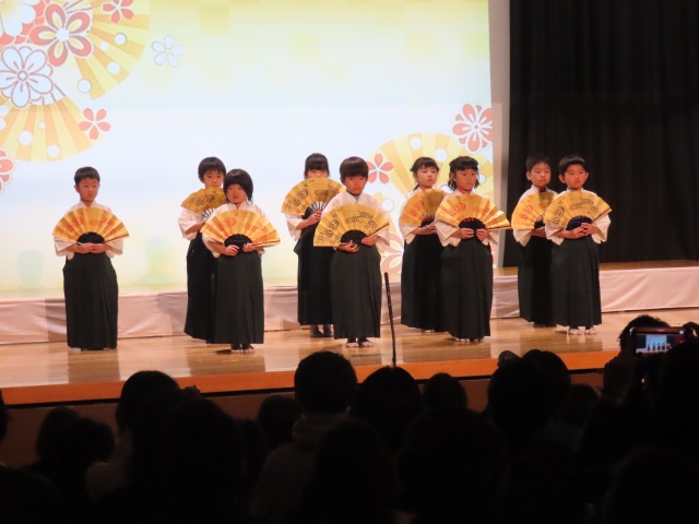 ㉓5歳児 日舞『黒田節』