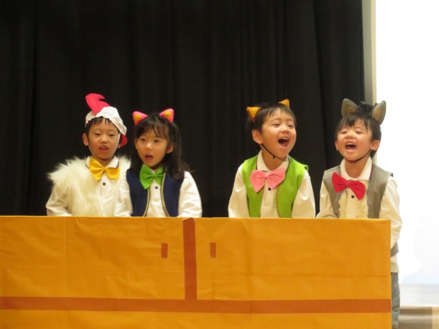 ㉕4歳児 劇『ブレーメンの音楽隊』