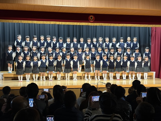 ㉙5歳児 合唱『世界が一つになるまで』