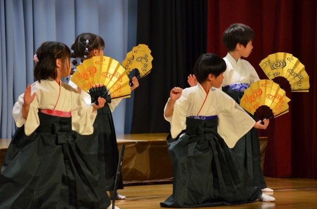 ２部②　５歳児　日舞『黒田節』