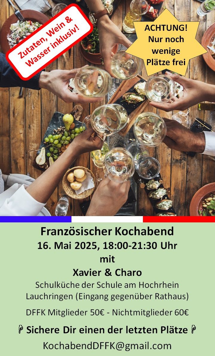 Französischer Kochabend in Lauchringen