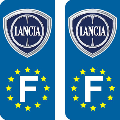 Logo Adh 233 Sif Lancia Stickers Pour Plaques