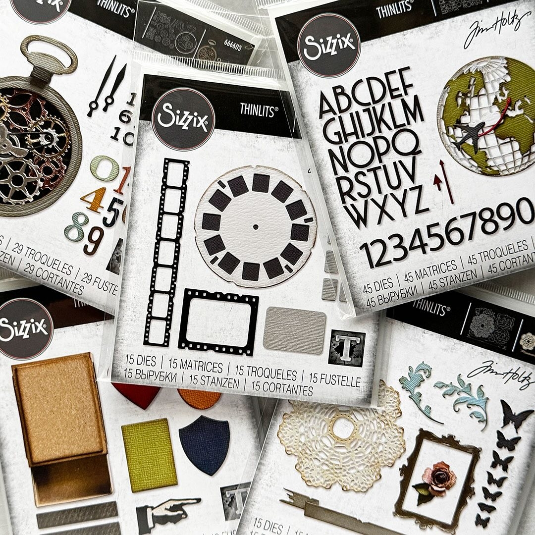 TIM HOLTZ & SIZZIX VAULT 2 COLLECTION