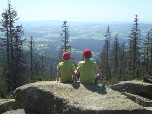 Ausblick vom Steinernen Meer (Böhmerwald) - Oberösterreich