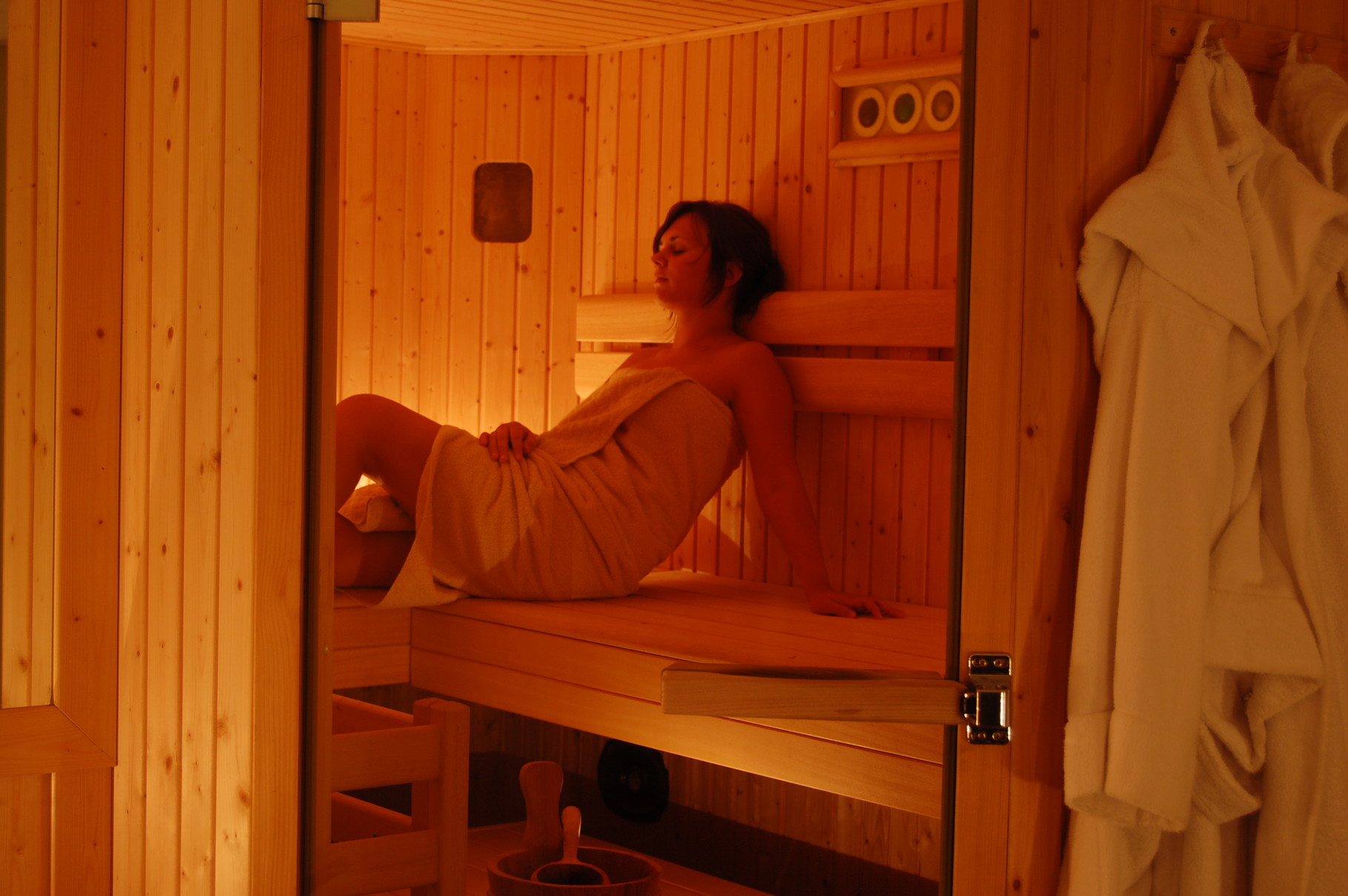 Sauna im Haus