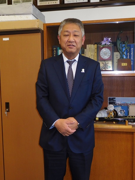 ▲和歌山県立向陽中・高等学校長  　前田 成穂 氏