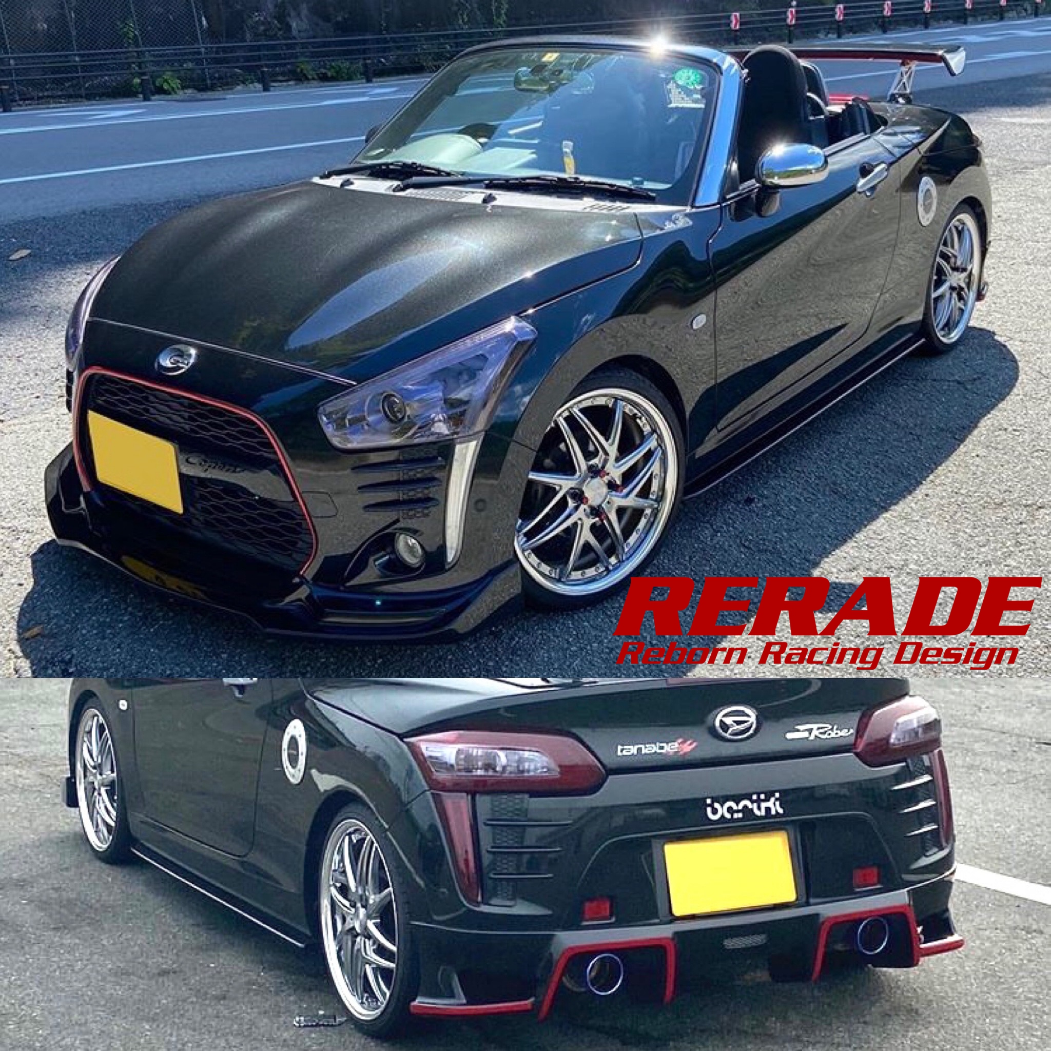 COPEN LA400K / LA400A AeroParts! - RERADE Reborn Racing