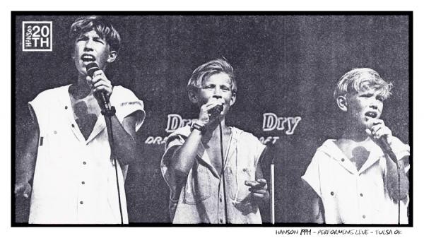 1994, performing at 'Big Splash' waterpark