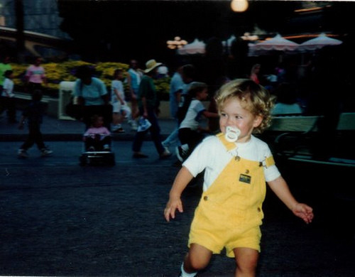 Zac at Disneyland!