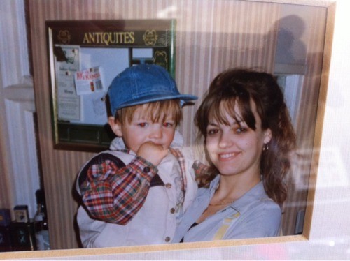 Little Louis and mama Johannah
