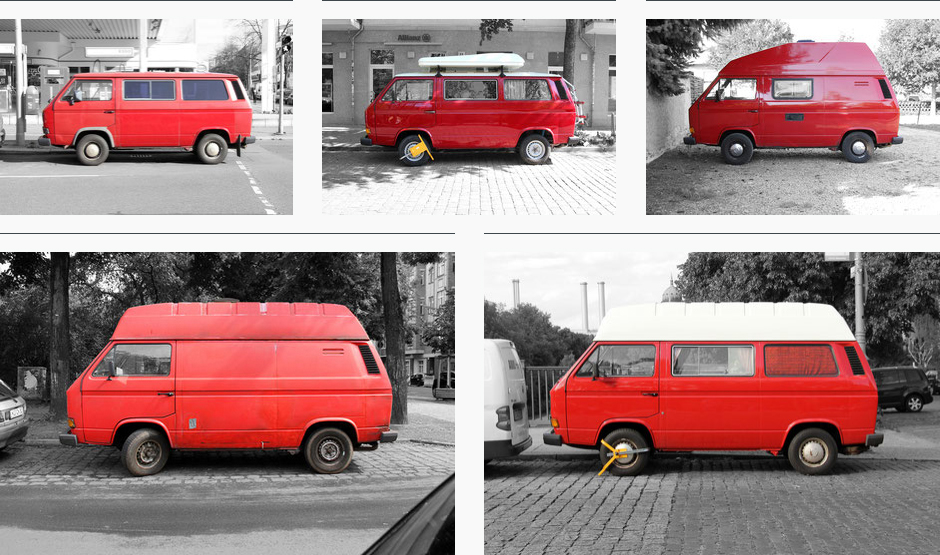 volkswagen vw bus unique urban collection - contemporary art photography - wall art collector - limited edition - oqopo.com bildkunst berlin 07