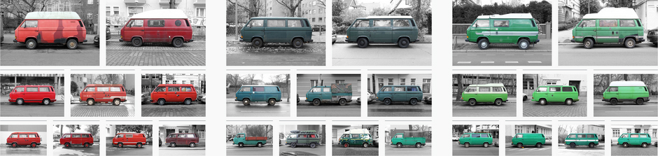 contemporary fine art photographie - vw t3 berlin urban collection - limited edition wall art - oldtimer