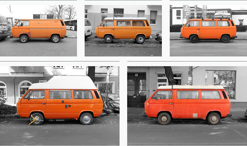 volkswagen vw bus unique urban collection - contemporary art photography - wall art collector - limited edition - oqopo.com bildkunst berlin 01