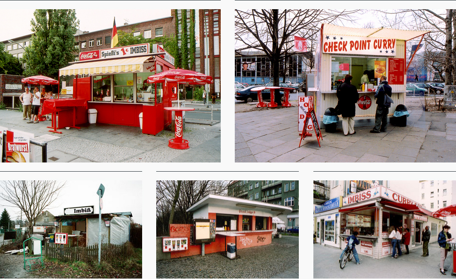 Imbiss Berlin Wedding Osloer Strasse, Imbiss Checkpoint Curry Friedrichstrasse, Imbiß Ligusterweg, Imbiss Kolonnenbrücke, Imbiss Curry-Eck Berlin Neukölln