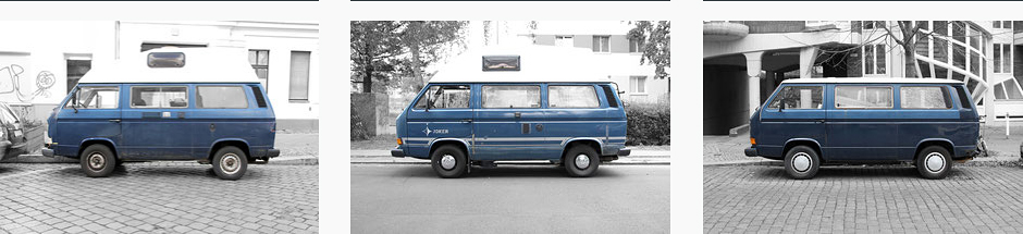 volkswagen VW T3 contemporary art photography oldtimer Berlin wall art collector - limited edition - unique urban collection 05