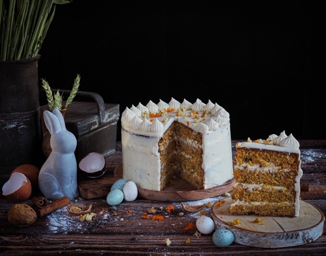 Pour Pâques, le Carrot Cake intégralement fait à Freydières (et bio)
