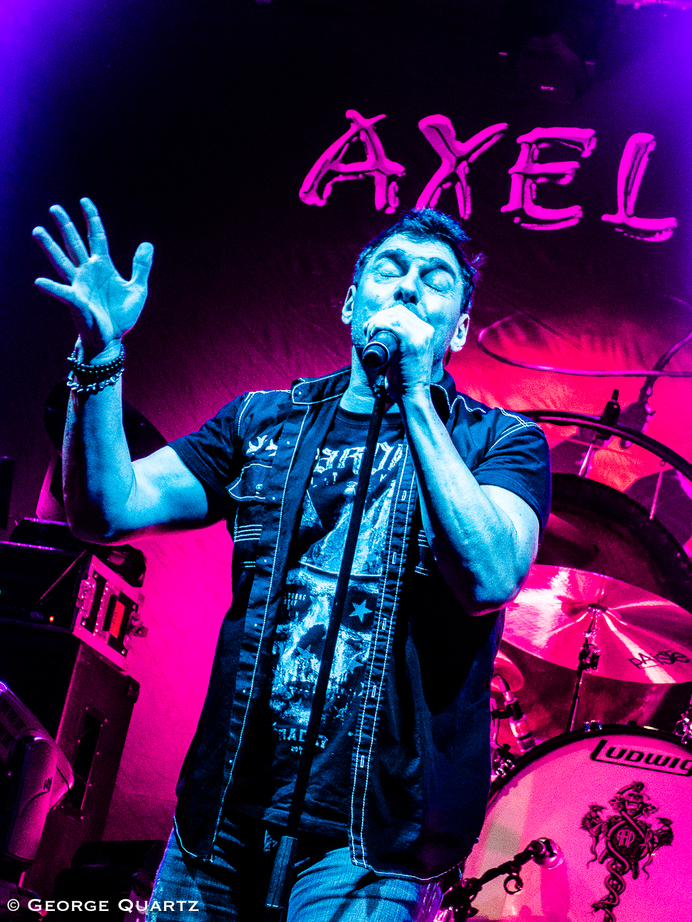 Axel Rudi Pell in Bremen at Aladin, October 2018