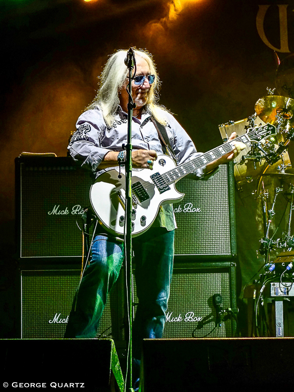 Mick Box Uriah Heep, 2015 in Leipzig