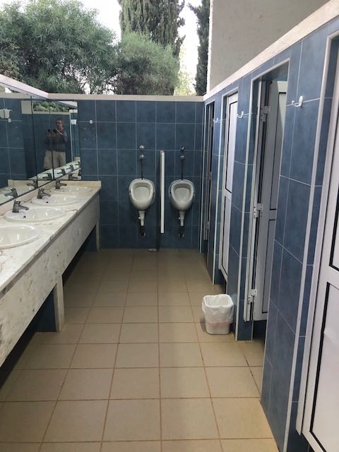 WC und Duschen, Camping Praia Armacao de Pera