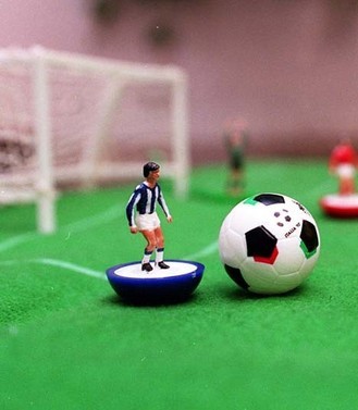 REAL TEAM. Miniature sportive per Subbuteo e fan di calcio