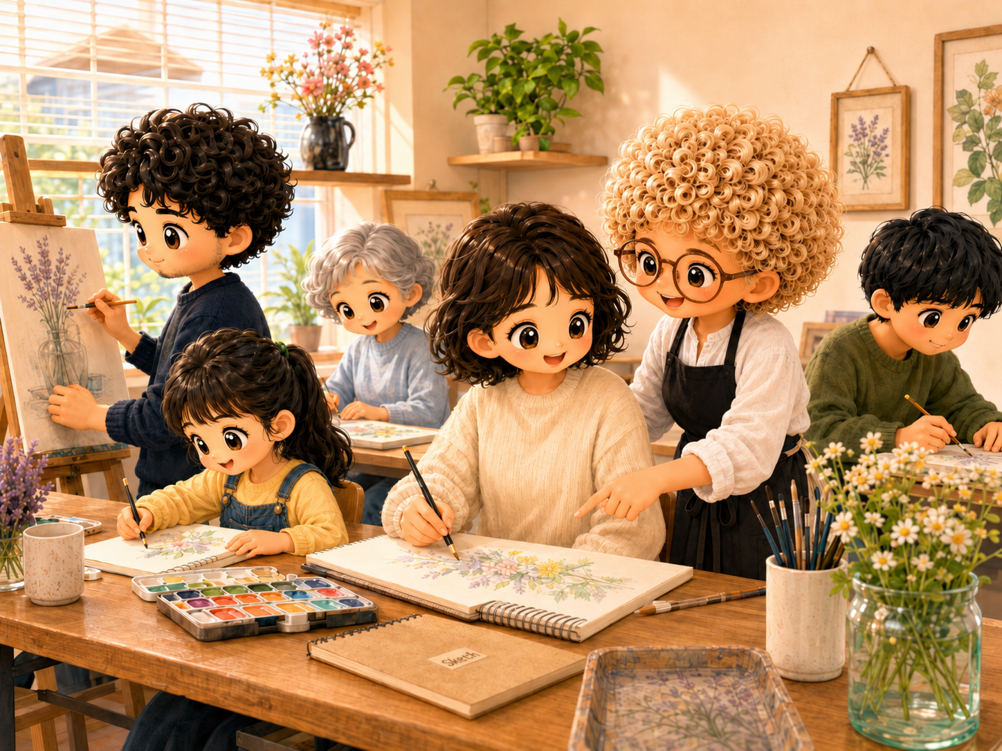 はじめての絵画教室