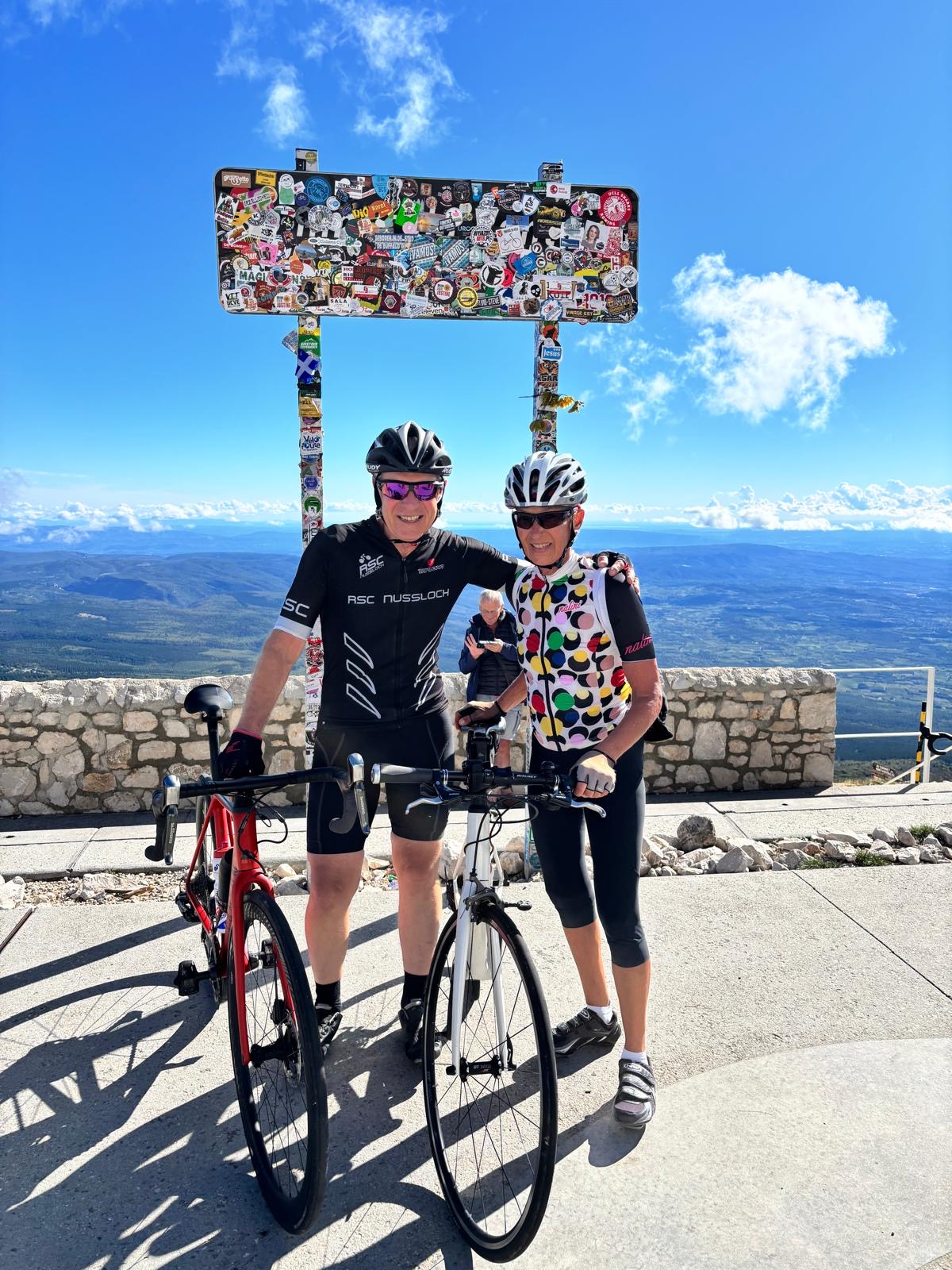 September 2025 - Liesel und Georg auf dem Mount Ventoux