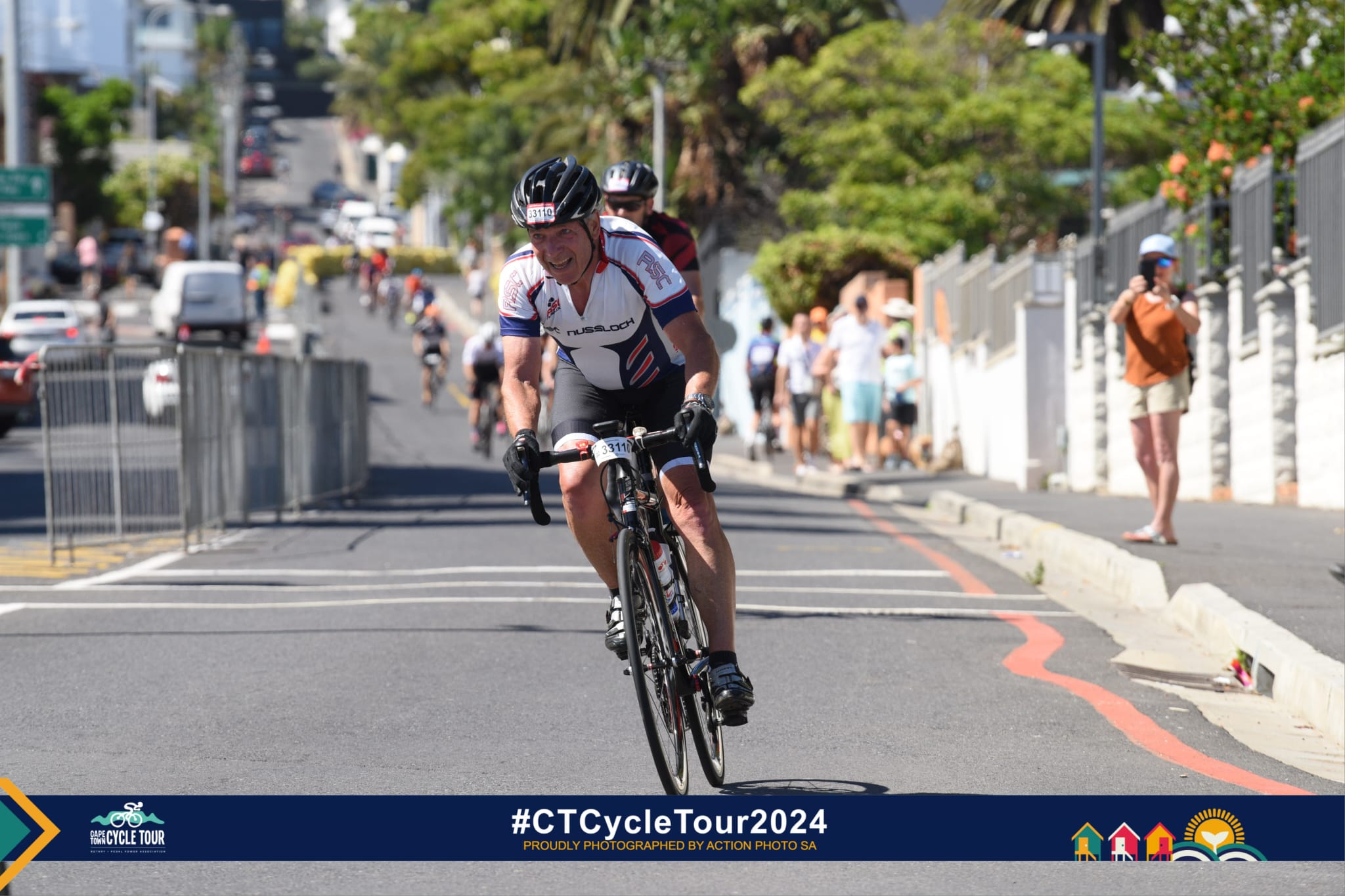 März 2024 - Dieter bei der Cape Town Cycling Tour in Südafrika