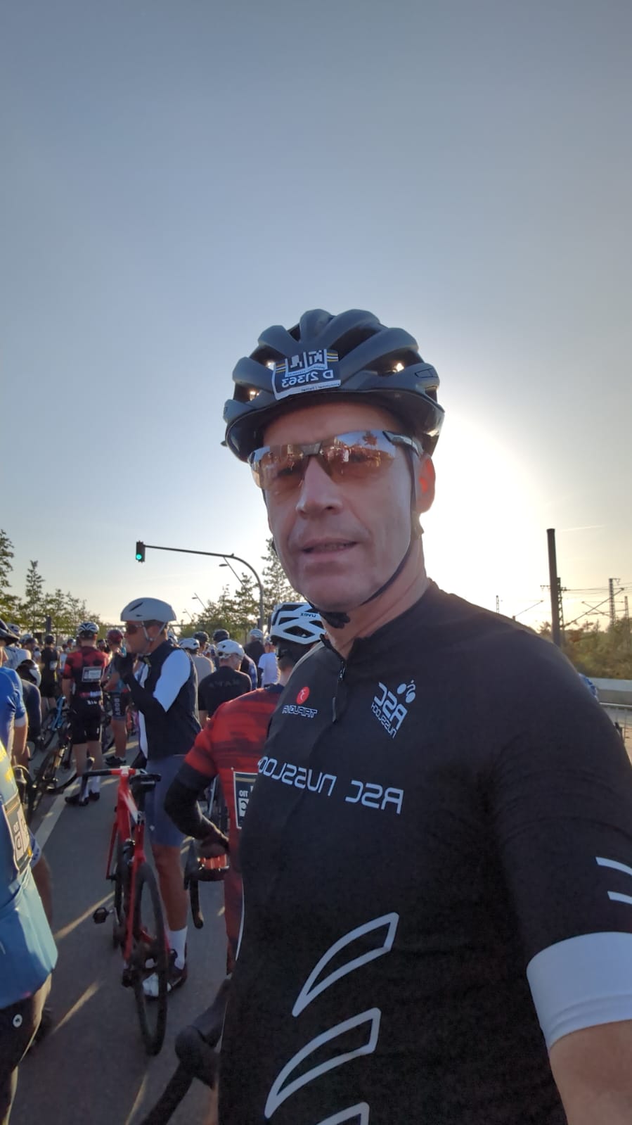 August 2025 - Ingo im Starterfeld der Cyclassics Hamburg