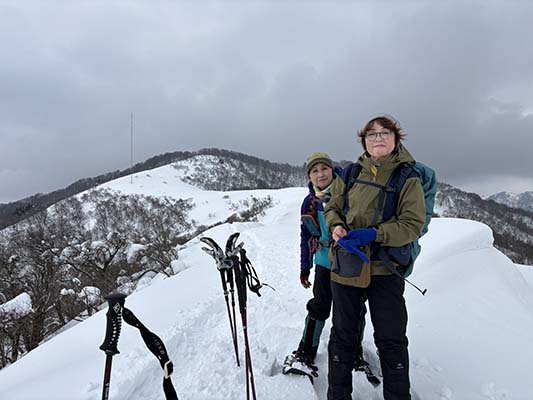 雪の三十三間山