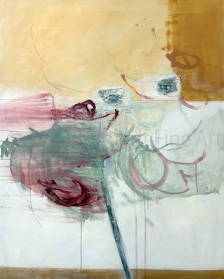 110925 | Mischtechnik auf Leinwand  80x100 cm | Iris Lehnhardt 2025