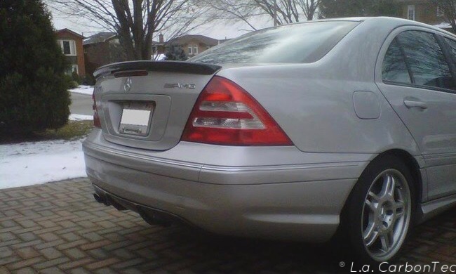 Carbon Fiber Amg Style Trunk Spoiler For W203 C32 C55 Lacarbontecs Webseite