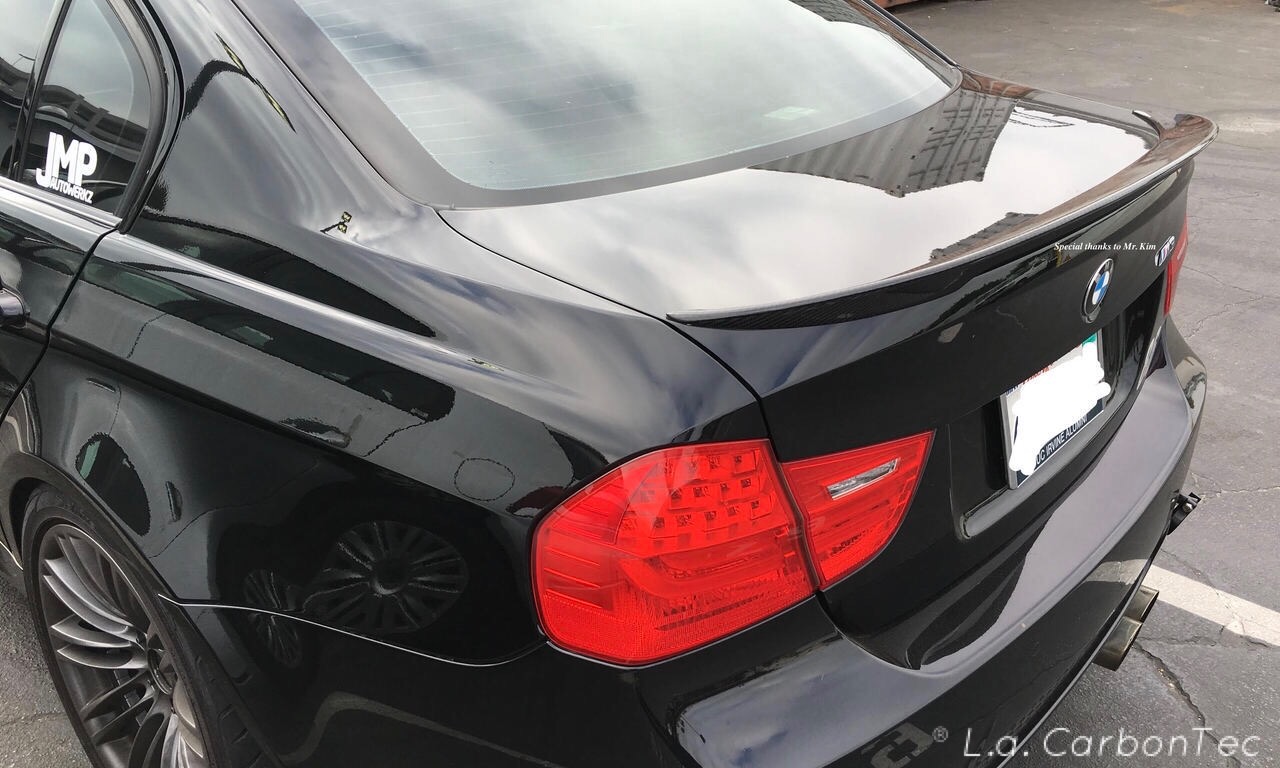 Carbon Fiber Performance Trunk Spoiler High Kick For Bmw