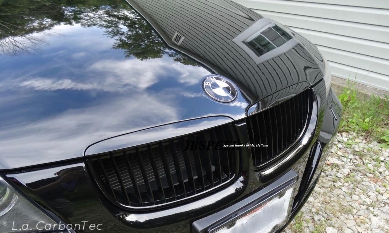 Gloss Black Grills For E90 Pre Facelift Model