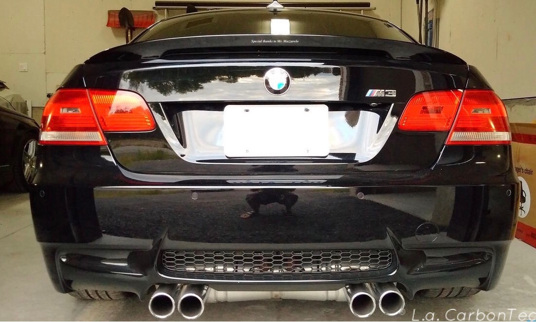 Painted High Kick Performance Trunk Spoiler For E92 M3