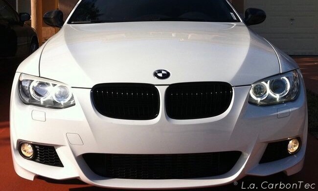 Gloss Black Grills For Bmw E93 Facelift Model