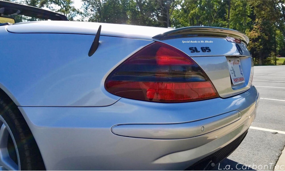 Carbon Fiber AMG Style Trunk Spoiler for R230/SL55/SL65 lacarbontecs