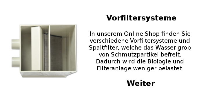 Mechanischer Vorfilter Vorfilter Teichfilter Filter koifilter 