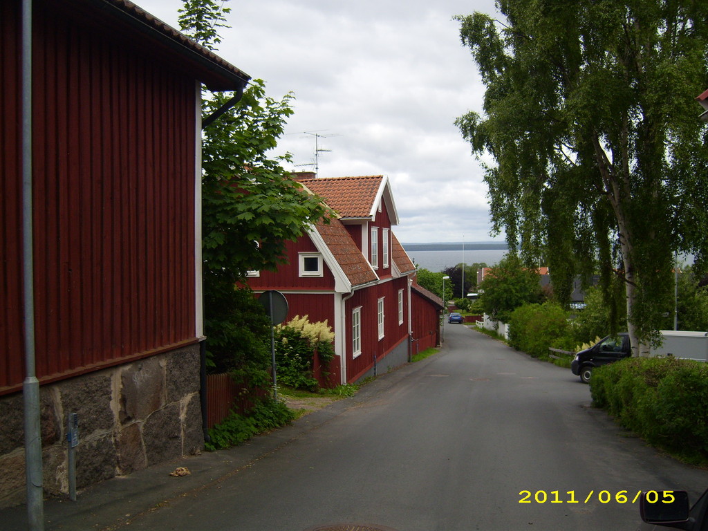 Gränna mit Blick auf Vätternsee; LandFrauen Bordesholm