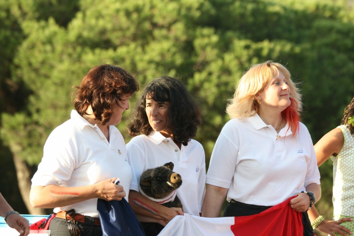 L'Equipe Femme Médaille de BRONZE - Chantal, Danielle, Violette