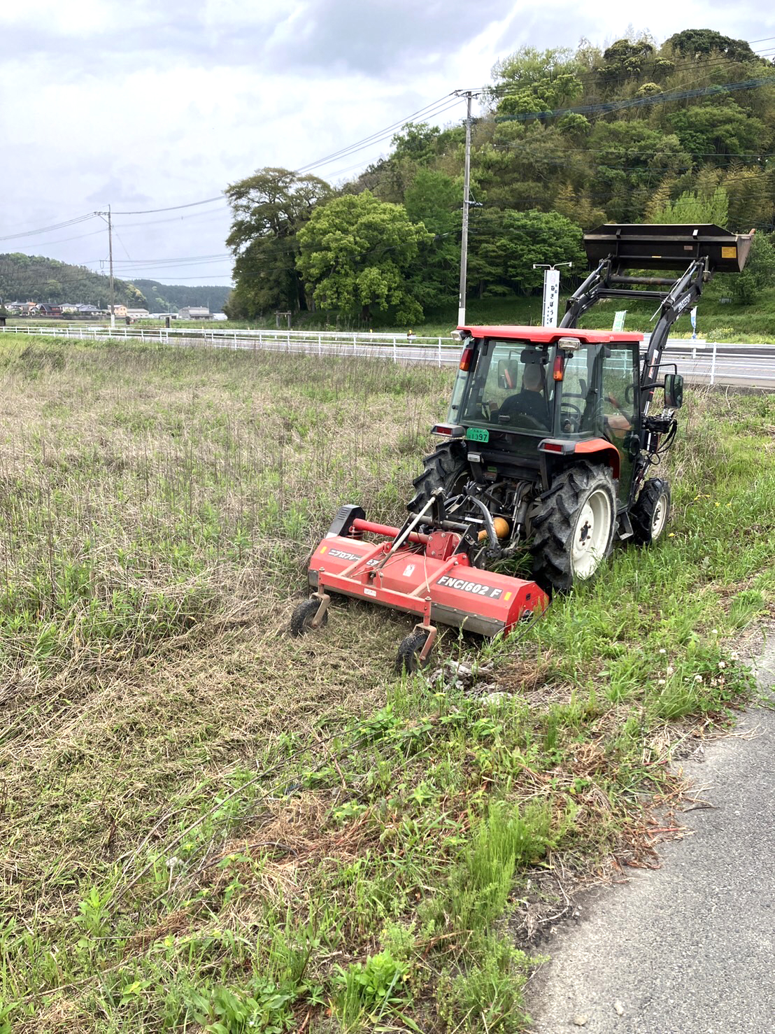 草刈作業