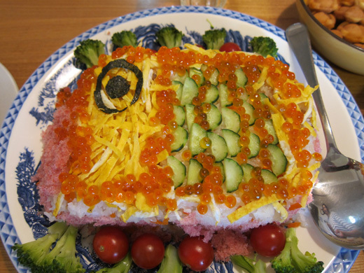 子供の日 ちらし寿司 鯉のぼり