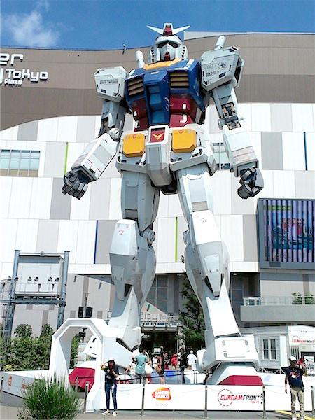 お台場のガンダム