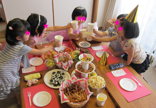 第１回 ５歳の娘のお誕生会 女の子編 子供のお誕生会 Kids Party